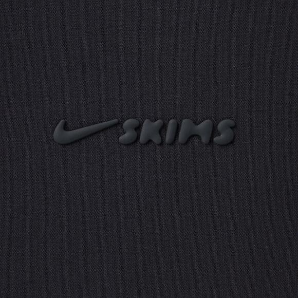 🖤 Nike x SKIMS Matte Tricot Oversized Track Jacket in Obsidian - Picture 2 of 5